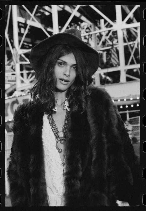 Nostalgic Beauty Elisa Sednaoui by Dan Martensen