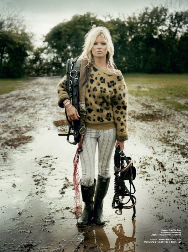 Kate & the Gypsies | Kate Moss by Iain McKell